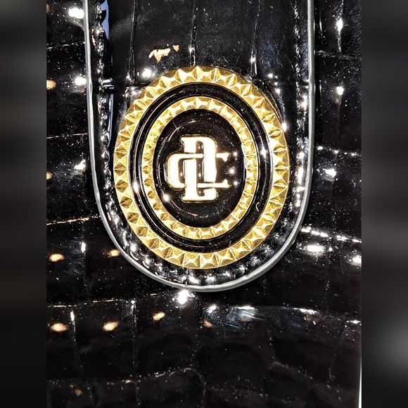 NWT!! TRENDY PATENT LEATHER SATCHEL - Picture 5 of 14